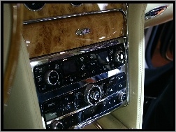 Klimatyzacji, Bentley Mulsanne, Panel